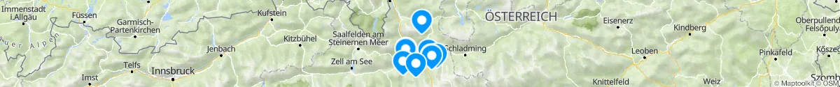 Map view for Pharmacies emergency services nearby Radstadt (Sankt Johann im Pongau, Salzburg)